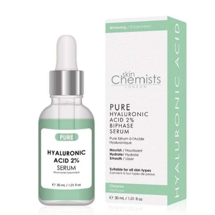 skin-chemists-skin-chemists-pure-hyaluronic-acid-2-biphase-serum-30-ml-cremes-jour.jpg SKIN CHEMISTS PURE HYALURONIC ACID 2% BIPHASE SERUM 30 ML – Image 1