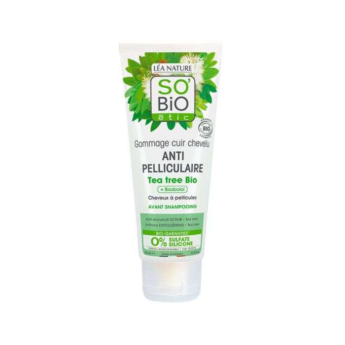 so-bio-gommage-cuir-chevelu-anti-pelliculaire-tea-tree-200-ml.jpg SO BIO GOMMAGE CUIR CHEVELU ANTI PELLICULAIRE TEA TREE 200 ML – Image 1