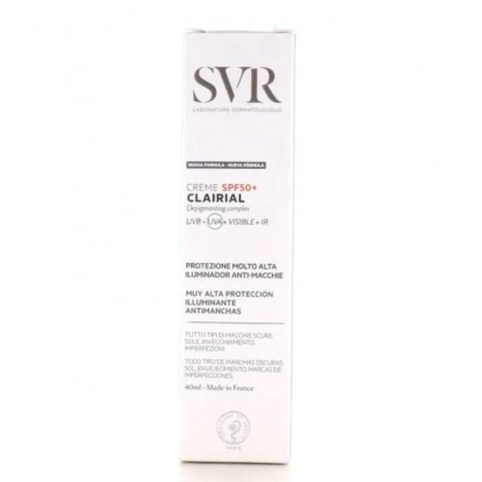 svr-svr-clairial-creme-spf-50-depigmentant-complex-40-ml-cremes-depigmentantes.jpg SVR CLAIRIAL CREME SPF 50+ DEPIGMENTANT COMPLEX 40 ml – Image 1