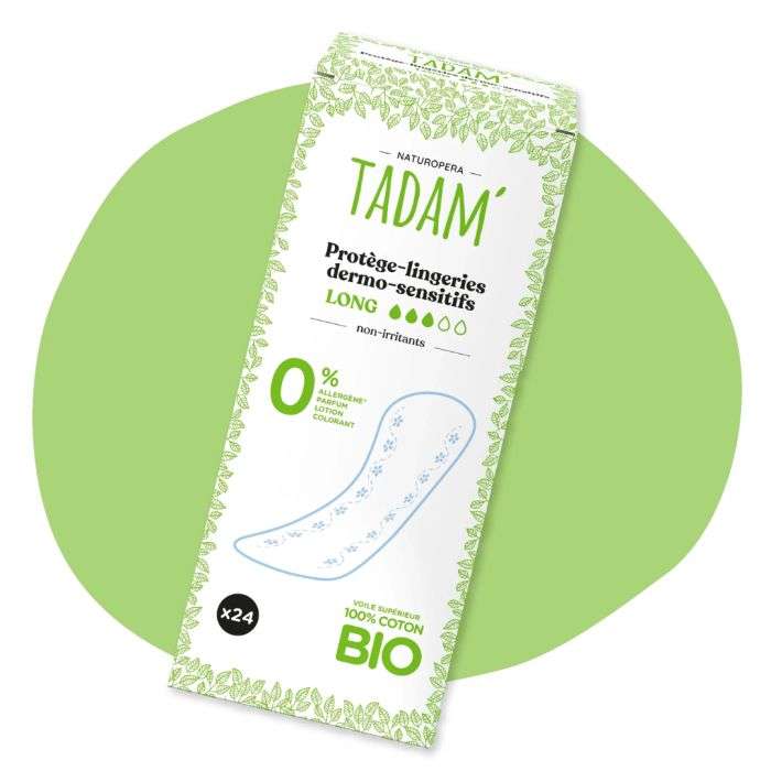 tadam-tadam-protege-lingeries-dermo-sensitifs-long-24-protections-hygieniques-et-toilette-intime.jpg TADAM PROTEGE LINGERIES DERMO SENSITIFS LONG *24 – Image 1