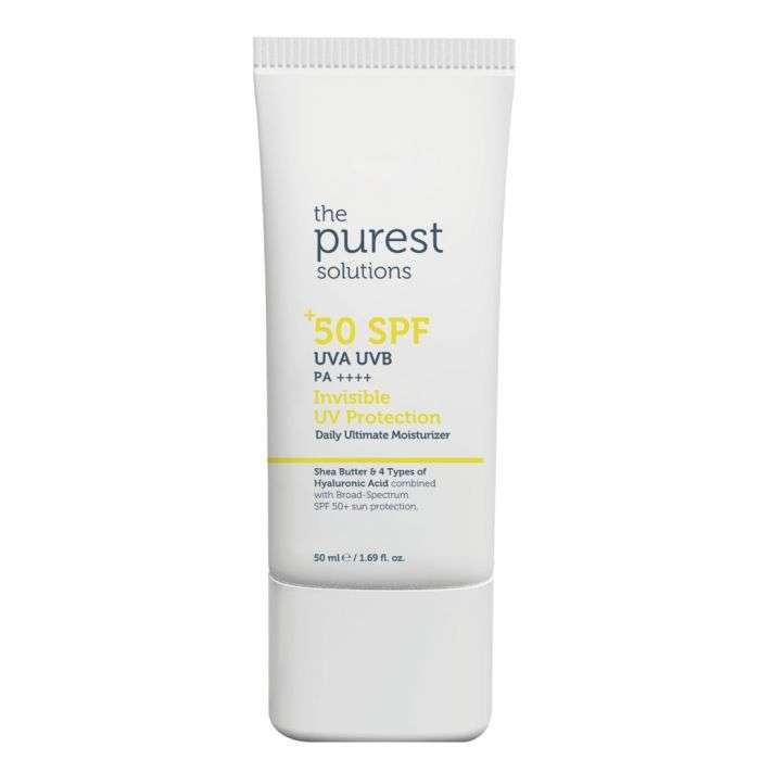 the-purest-solutiions-the-purest-solutions-invisible-uv-protection-50-ml-spf-50-cremes.jpg THE PUREST SOLUTIONS INVISIBLE UV PROTECTION 50 ML SPF 50+ – Image 1