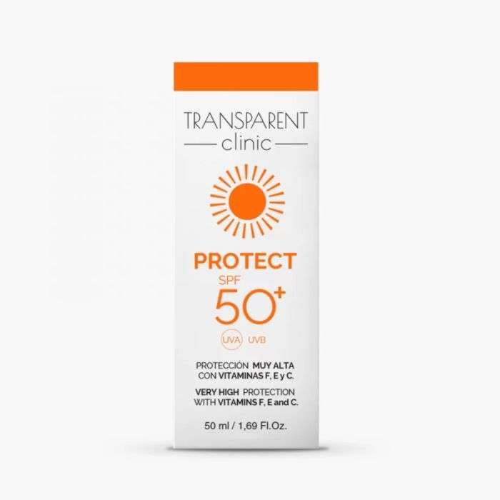 transparent-clinic-transparent-clinic-ecran-protect-spf-50-cremes.jpg TRANSPARENT CLINIC ECRAN PROTECT SPF 50+ – Image 1