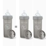TWISTSHAKE OFFRE 1 BABY BOTTLE ANTI COLIC ALL IN ONE 260 ML 2M+ GRIS ACHETE 2 OFFERTS – Image 3