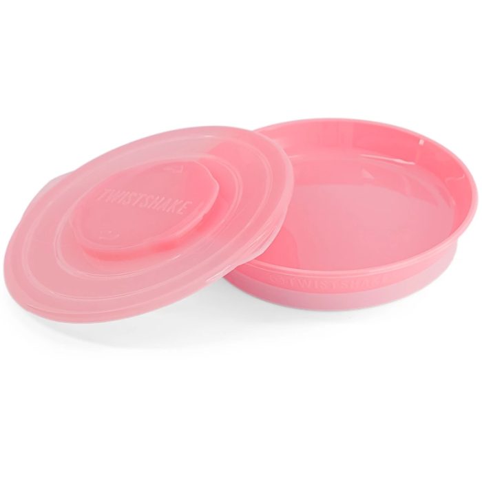 twistshake-twistshake-scelle-assiette-dapprentissage-repas-bebe-avec-couvercle-rose-apprentissage-repas.jpg TWISTSHAKE SCELLE ASSIETTE D'APPRENTISSAGE REPAS BEBE AVEC COUVERCLE ROSE – Image 1