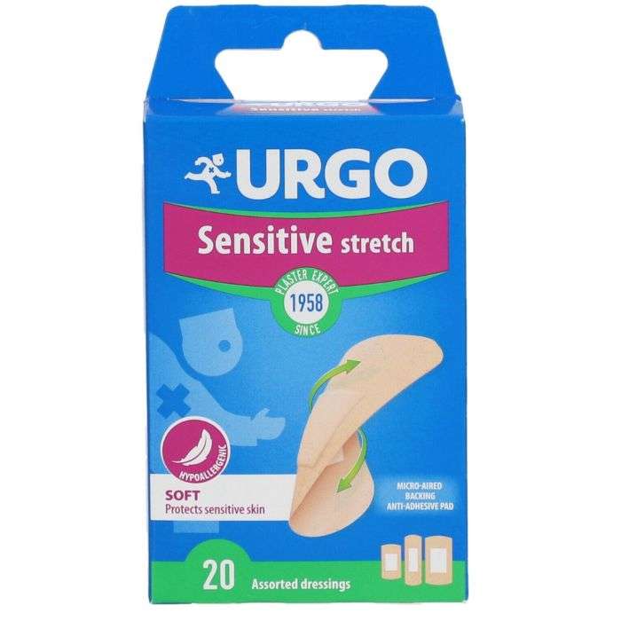 urgo-urgo-sensitive-stretch-soft-20-pansements-pansements.jpg URGO SENSITIVE STRETCH SOFT 20 PANSEMENTS – Image 1