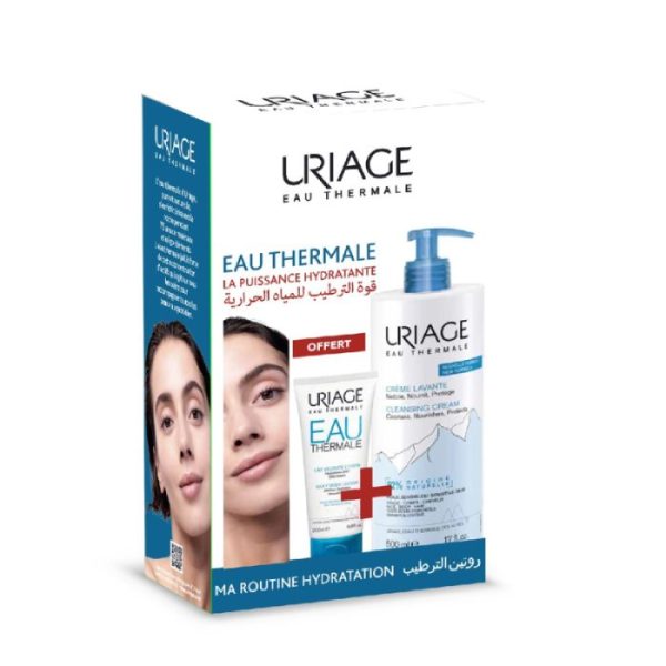URIAGE OFFRE CREME LAVANTE SURGRAS MOUSSANT SANS SAVON 500ML