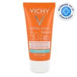 VICHY CAPITAL SOLEIL EMULSION PROTECTRICE ANTI BRILLANCE PEAU MIXTE A GRASSE 50 ML SPF 50 – Image 4