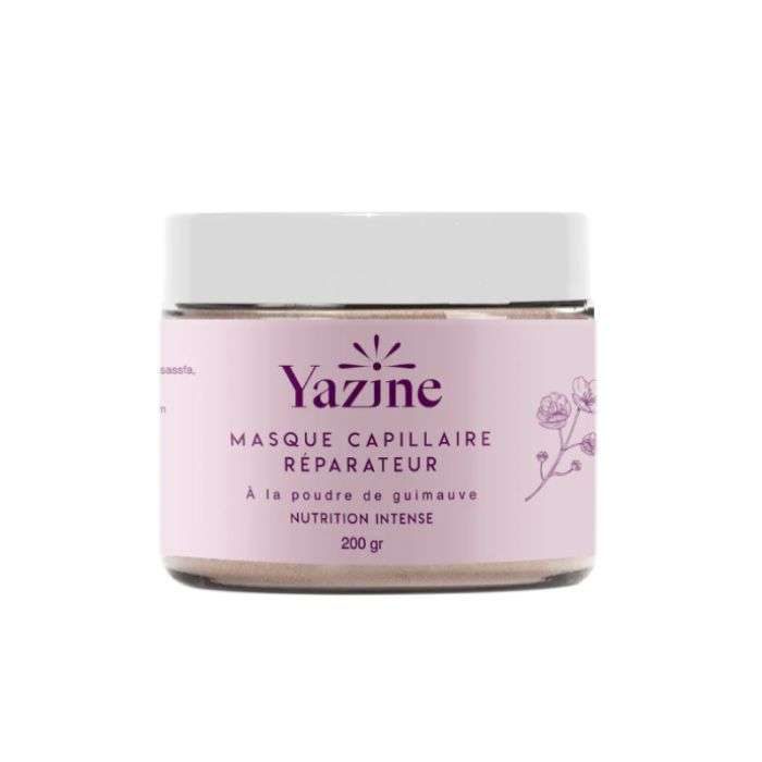 yazine-masque-capillaire-reparateur-a-la-poudre-de-guimauve-200-gr.jpg YAZINE MASQUE CAPILLAIRE REPARATEUR A LA POUDRE DE GUIMAUVE 200 GR – Image 1