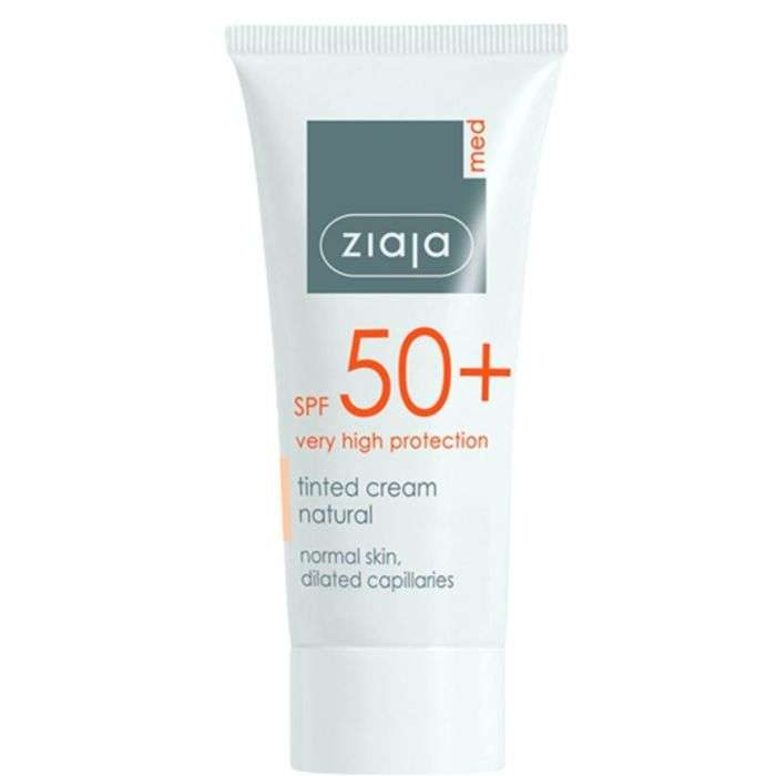 ziaja-ziaja-creme-solaire-spf-50-teinte-naturelle-cremes.jpg ZIAJA CREME SOLAIRE SPF 50 + TEINTE NATURELLE – Image 1
