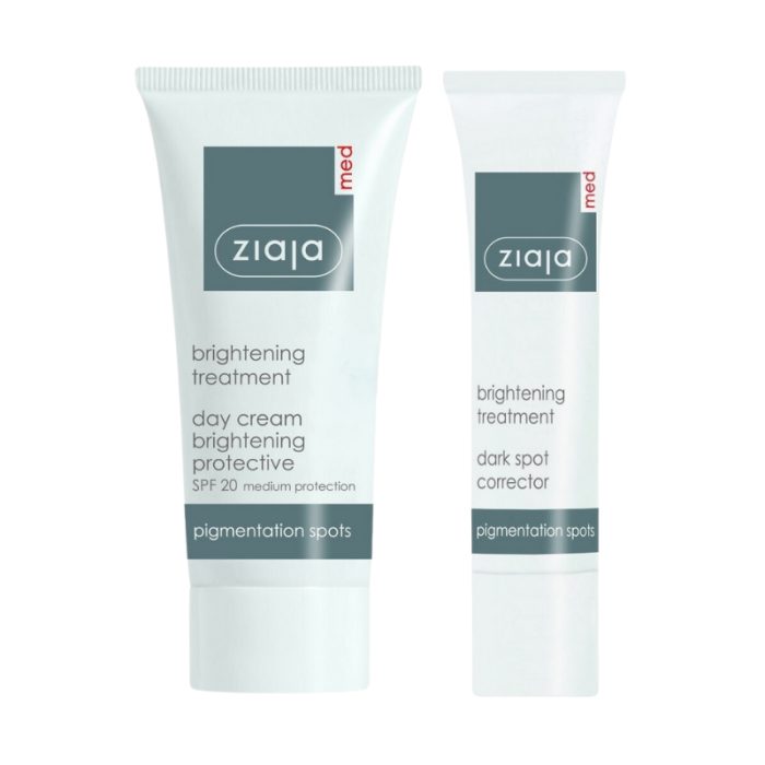 ziaja-ziaja-med-pack-creme-de-jour-depigmentante-spf-20-50ml-plus-correcteur-anti-tache-creme-depigmentantes.jpg ZIAJA MED PACK CREME DE JOUR DEPIGMENTANTE SPF 20 50ML PLUS CORRECTEUR ANTI TACHE – Image 1