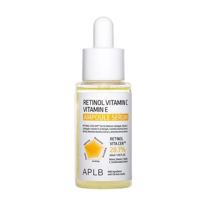 aplb-aplb-retinol-vitamin-c-vitamine-e-ampoule-serum-40-ml-soins-eclaircissants-et-anti-pigments.jpg APLB RETINOL VITAMIN C VITAMINE E AMPOULE SERUM 40 ML – Image 1