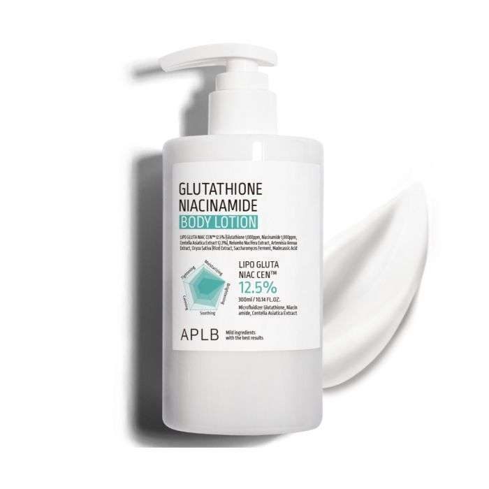 aplb-glutathione-niacinamide-body-lotion-300-ml.jpg APLB GLUTATHIONE NIACINAMIDE BODY LOTION 300 ML – Image 1