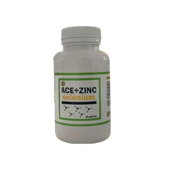 BC PHARMA ACE + ZINC SELENIUM 60 GELULES