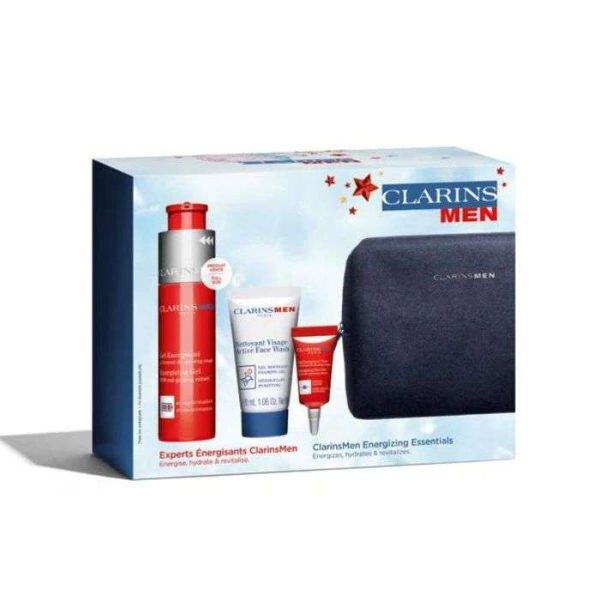 CLARINS COFFRET EXPERT ENERGISANTS HOMME