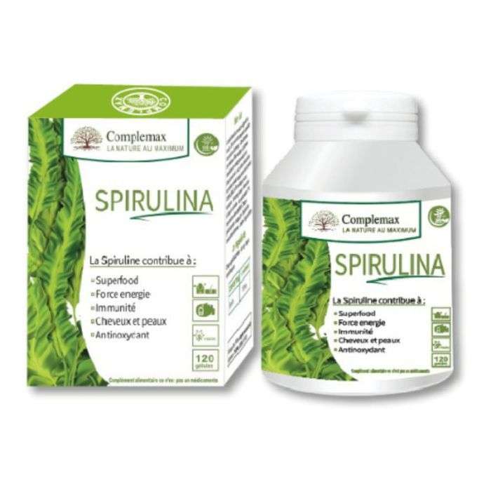 complemax-spirulina-500-mg-120-gelules.jpg COMPLEMAX SPIRULINA 500 MG 120 GELULES – Image 1