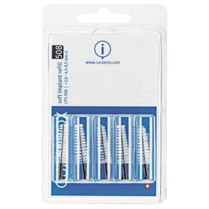 curaprox-curaprox-recharge-dimplant-souple-508-brossettes-interdentaires-et-accessoires.jpg CURAPROX RECHARGE D'IMPLANT SOUPLE 508 – Image 1