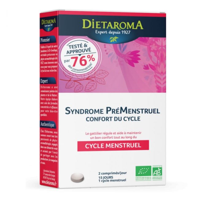dietaroma-dietaroma-syndrome-premenstruel-30-comprimes-complements-alimentaires.jpg DIETAROMA SYNDROME PREMENSTRUEL 30 COMPRIMES – Image 1