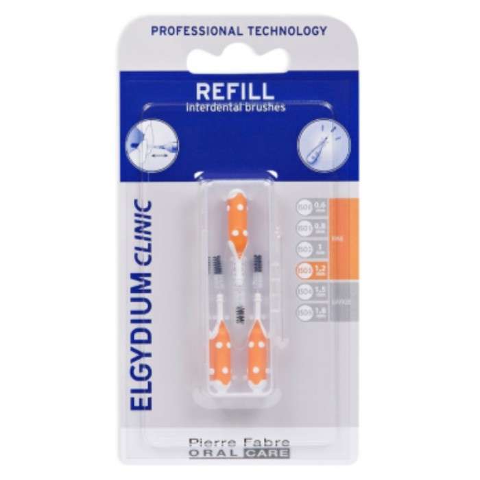 elgydium-elgydium-clinic-recharge-refill-orange-brossettes-interdentaires-brossettes-interdentaires-et-accessoires.jpg ELGYDIUM CLINIC RECHARGE REFILL ORANGE BROSSETTES INTERDENTAIRES – Image 1