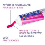 ELGYDIUM DENTIFRICE ENFANTS GRENADINE 3-6 ANS 50 ML – Image 3