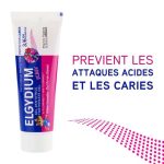 ELGYDIUM DENTIFRICE ENFANTS GRENADINE 3-6 ANS 50 ML – Image 4