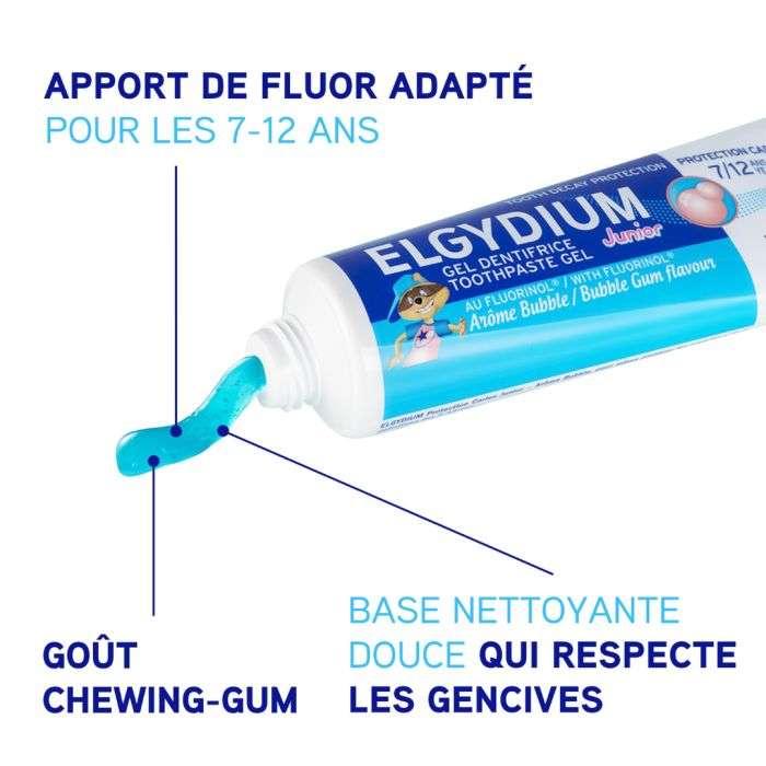 elgydium-elgydium-dentifrice-junior-7-12-ans-50-ml-dentifrices-enfants-2.jpg ELGYDIUM DENTIFRICE JUNIOR 7-12 ANS 50 ML – Image 3