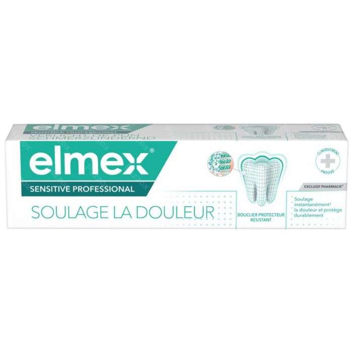 elmex-elmex-dentifrice-sensitive-professional-75-ml-dentifrices-blanchissants.jpg ELMEX DENTIFRICE SENSITIVE PROFESSIONAL 75 ML – Image 1