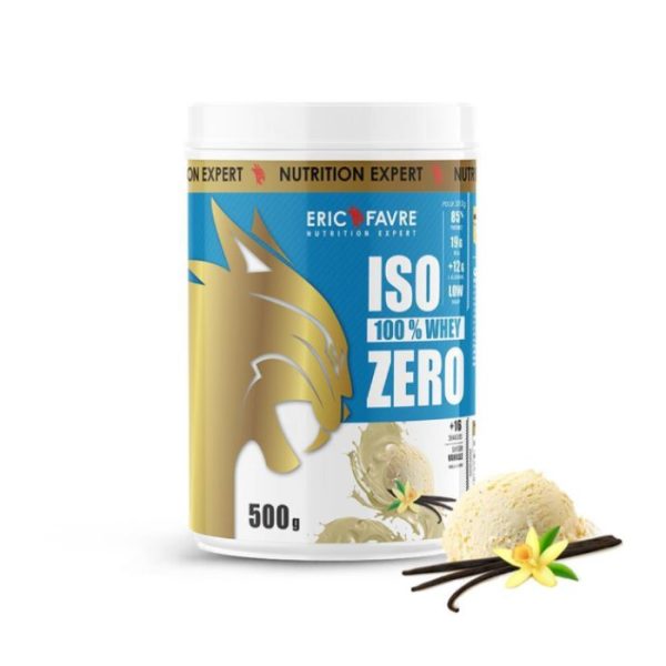 ERIC FAVRE ISO 100 WHEY ZERO SAVEUR VANILLE 500 G