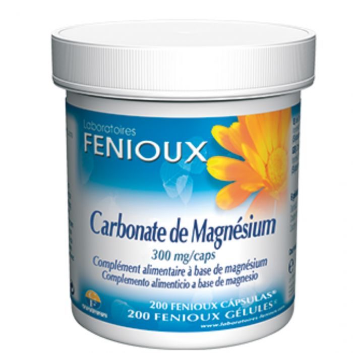 fenioux-carbonate-de-magnesium-200-gelules.jpg FENIOUX CARBONATE DE MAGNESIUM 200 GELULES – Image 1