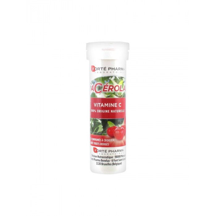 forte-pharma-forte-pharma-acerola-12-comprimes-complements-alimentaires.jpg FORTE PHARMA ACEROLA 12 COMPRIMES – Image 1