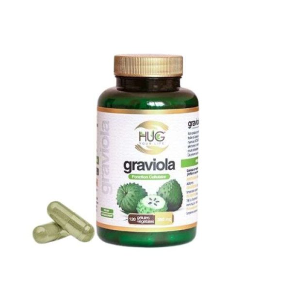 HUG GRAVIOLA 120 GELULES 350 MG