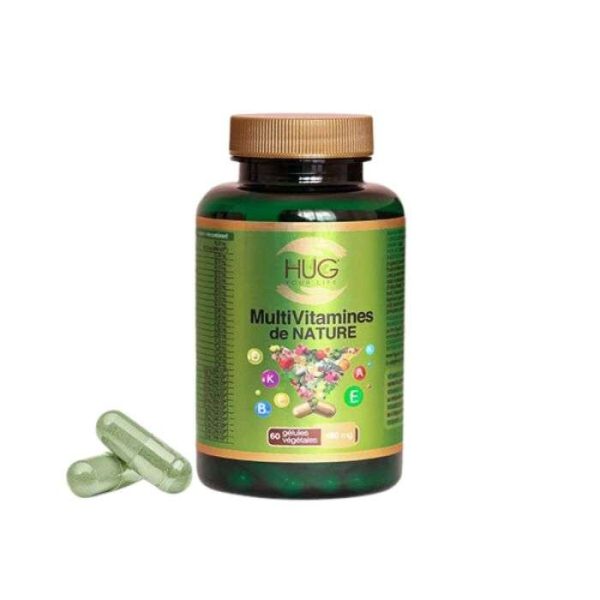HUG MULTIVITAMINES DE NATURE 60 GELULES