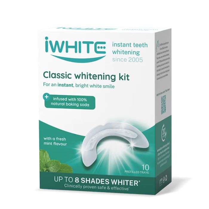iwhite-classic-whitening-kit-10-plateaux-preremplis-produits-de-blanchiment.jpg IWHITE CLASSIC WHITENING KIT 10 PLATEAUX PREREMPLIS – Image 1