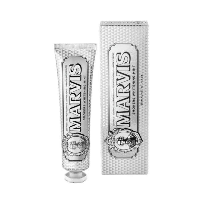 marvis-marvis-dentifrice-fumeur-blanchissant-menthe-85-ml-dentifrices-blanchissants.jpg MARVIS DENTIFRICE FUMEUR BLANCHISSANT MENTHE 85 ML – Image 1