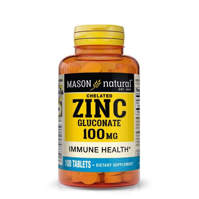 mason-natural-chelated-zinc-100-mg-100-comprimes.jpg MASON NATURAL CHELATED ZINC 100 MG 100 COMPRIMES – Image 1