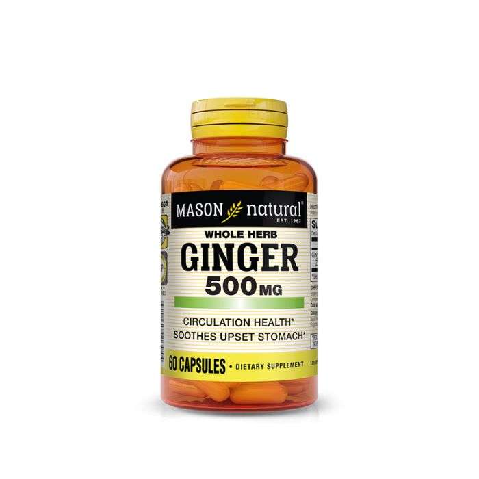 mason-natural-ginger-500mg-60-capsules.jpg MASON NATURAL GINGER 500MG 60 CAPSULES – Image 1