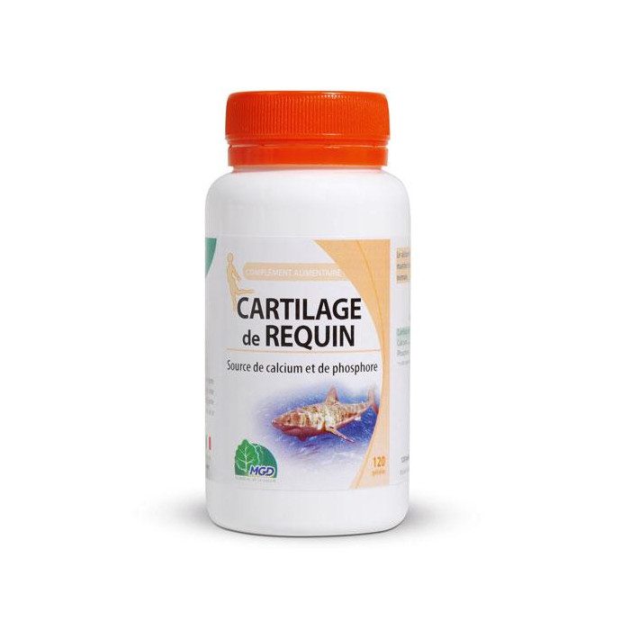 mgd-cartilage-de-requin-120-gelules.jpg MGD CARTILAGE DE REQUIN 120 GELULES – Image 1