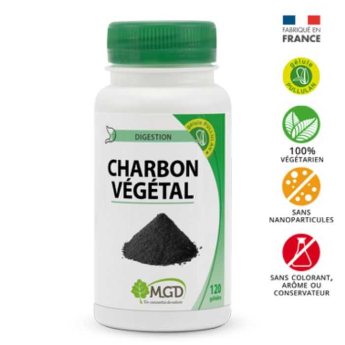 mgd-charbon-vegetal-active-120-gelules.jpg MGD CHARBON VEGETAL ACTIVE 120 GELULES – Image 1