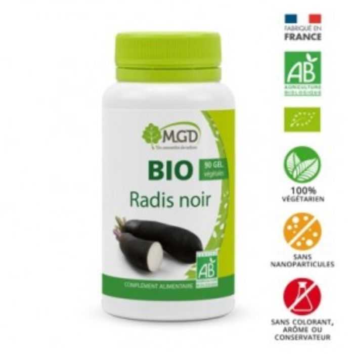 mgd-nature-mgd-bio-radis-noir-90-gelules-complements-alimentaires.jpg MGD BIO RADIS NOIR 90 GELULES – Image 1