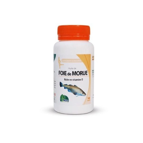 MGD NATURE HUILE DE FOIE DE MORUE 270 MG 140 CAPSULES