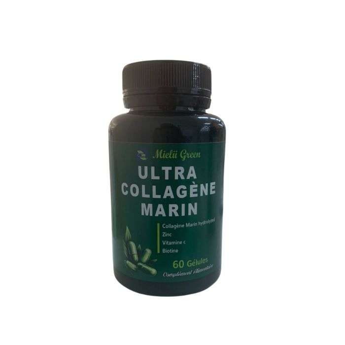 mielii-green-ultra-collagene-marin-60-gelules.jpg MIELII GREEN ULTRA COLLAGENE MARIN 60 GELULES – Image 1