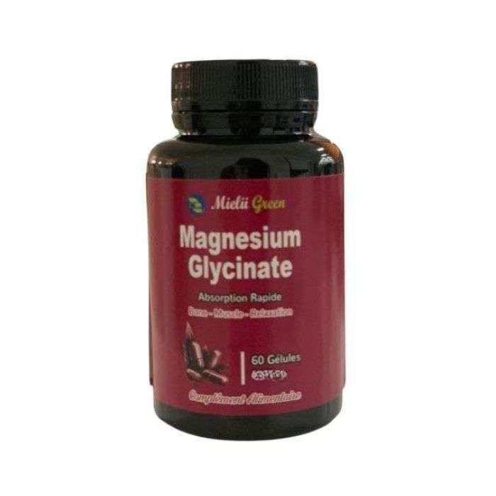 mieliigreen-mielii-green-magnesium-glycinate-60-gelules-300-mg-vitamines-et-formes.jpg MIELII GREEN MAGNESIUM GLYCINATE 60 GELULES 300 MG – Image 1
