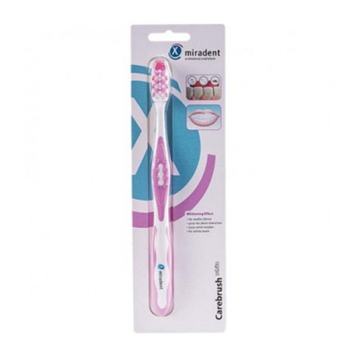 miradent-miradent-brosse-a-dent-white-rose-brosses-a-dents-adultes.jpg MIRADENT BROSSE A DENT WHITE ROSE – Image 1