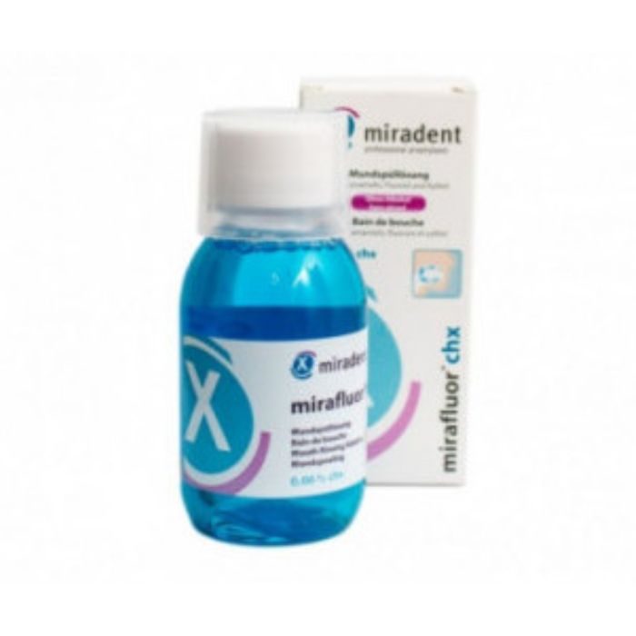 miradent-miradent-mirafluor-chx-bain-de-bouche-100-ml-bain-de-bouche.jpg MIRADENT MIRAFLUOR CHX BAIN DE BOUCHE 100 ML – Image 1