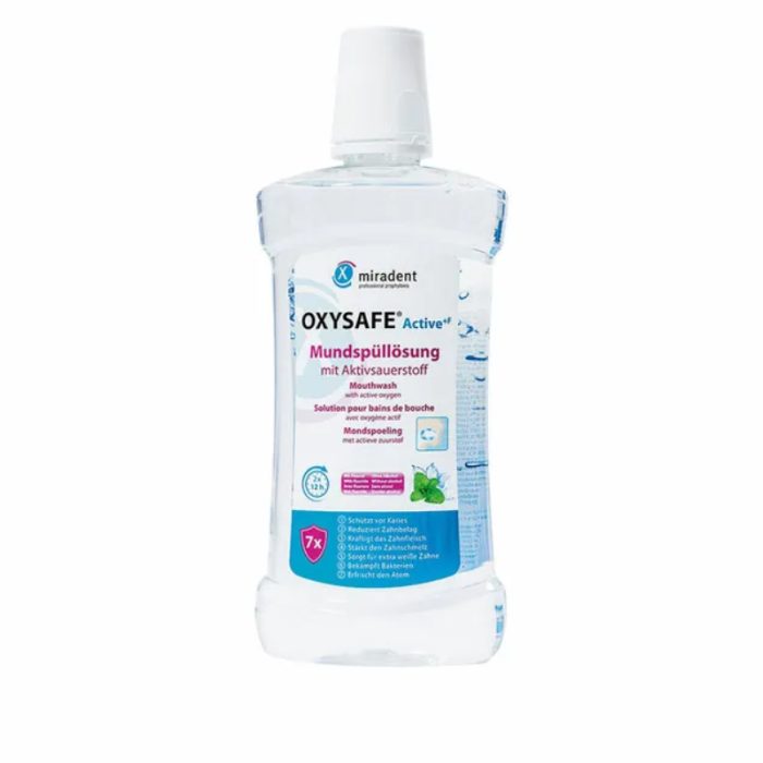 miradent-miradent-oxysafe-active-bain-de-bouche-500-ml-bains-de-bouche-et-haleine-fraiche.jpg MIRADENT OXYSAFE ACTIVE BAIN DE BOUCHE 500 ML – Image 1