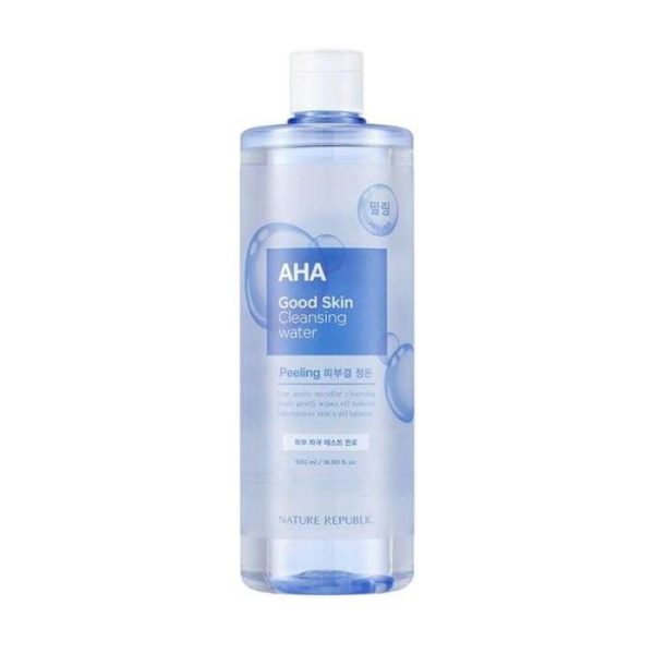 NATURE REPUBLIC AHA GOOD SKIN CLEANSING WATER 500 ML