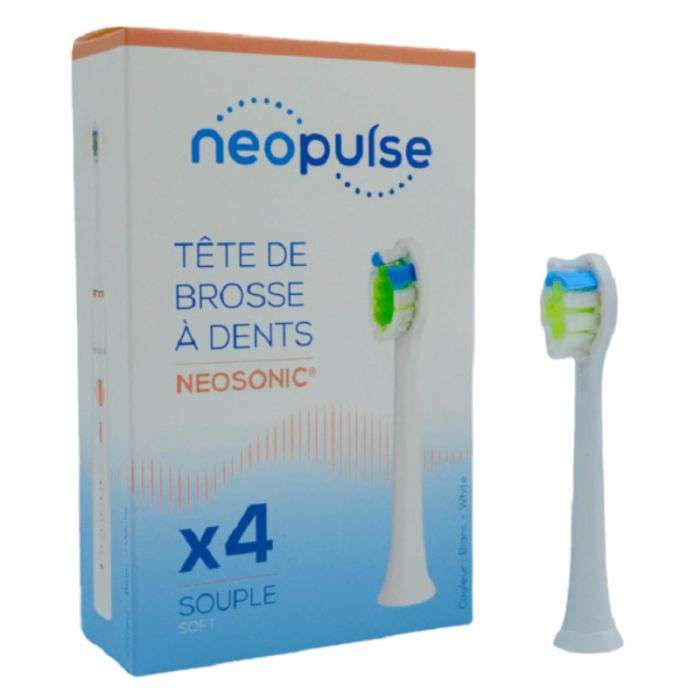 neopulse-neopulse-tete-de-brosse-a-dents-neosonic-4-souple-brosses-a-dents.jpg NEOPULSE TETE DE BROSSE A DENTS NEOSONIC *4 SOUPLE – Image 1
