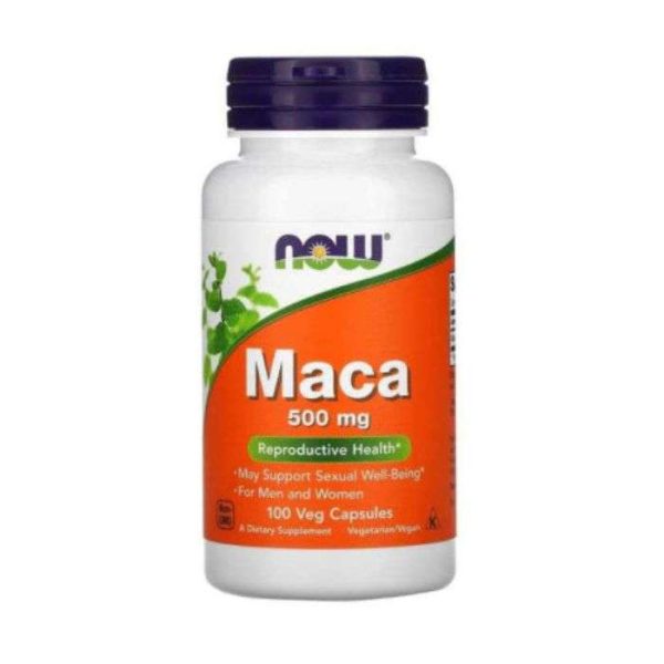 NOW MACA 500 MG 100 CAPSULES