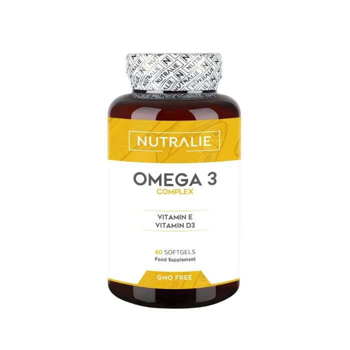 nutralie-omega-3-complex-60-gelules.jpg NUTRALIE OMEGA 3 COMPLEX 60 GELULES – Image 1