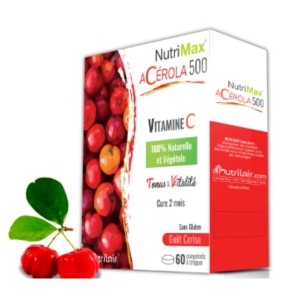 NUTRIMAX ACEROLA 500MG /60 CPS