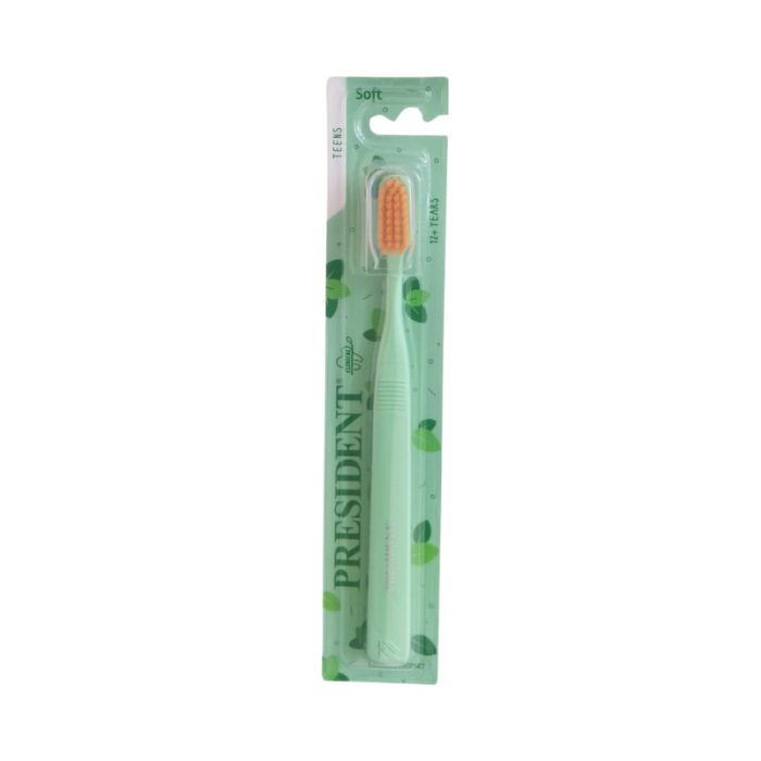 president-president-brosse-a-dents-teens-12-souple-brosses-a-dents-enfants.jpg PRESIDENT BROSSE A DENTS TEENS 12 + SOUPLE – Image 1